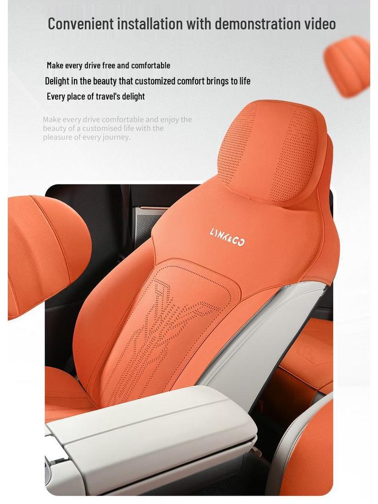 Lynk 08 Universal Suede Car Seat Cushion, Ventilated & Half-Wrap Design for All Seasons