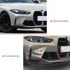 Boční mřížka ventilace nárazníku, kryt mlhového světla pro BMW M3 M4 G80 G82 G83 2020-2025 Rám sání, kryt, mřížka, bodykit
