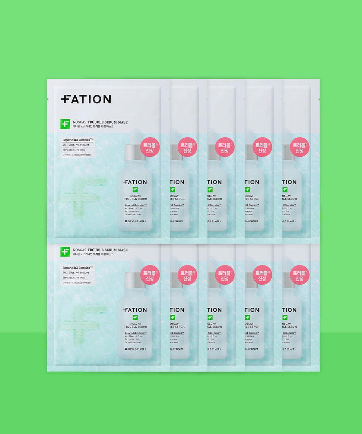 Noscarinane Trouble Serum Mask Pack 10 Sheets