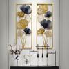 Large Iron Metal Wall Art Flower Leaf Framed Hanging Home Decor Sculpture Garden