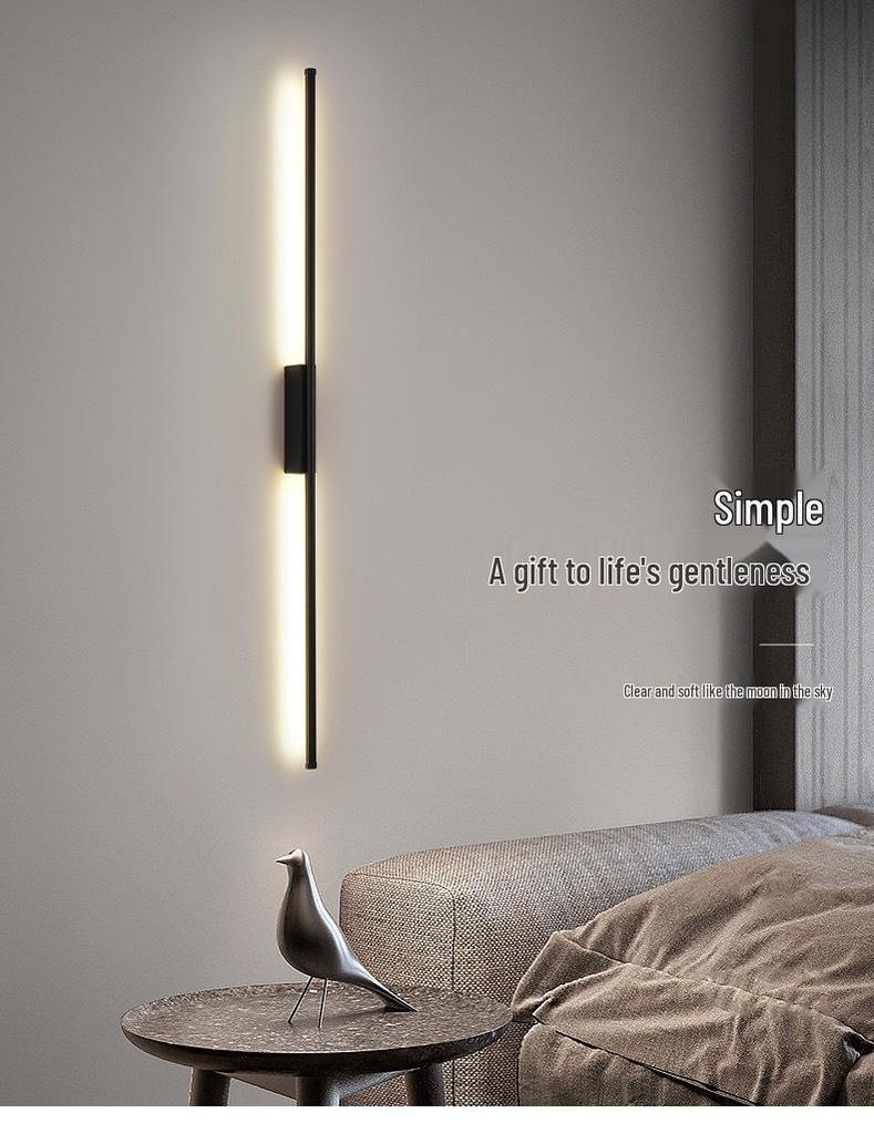 2025 Modern Minimalist Long Wall Lamp for Living Room, Bedroom, or Exhibition Hall