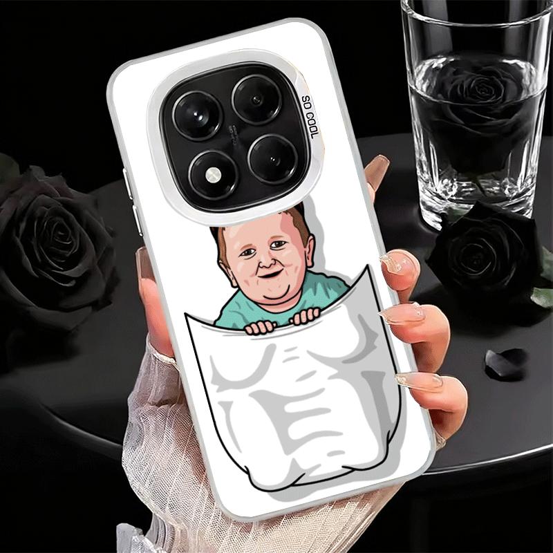 

Funny Babaite Hasbulla Shockproof Phone Case for Xiaomi Redmi Note 15 14 13 12 Pro Plus 11 11S 11T 5G Cover Anti Fall Fundas Redmi Note12ProPlus