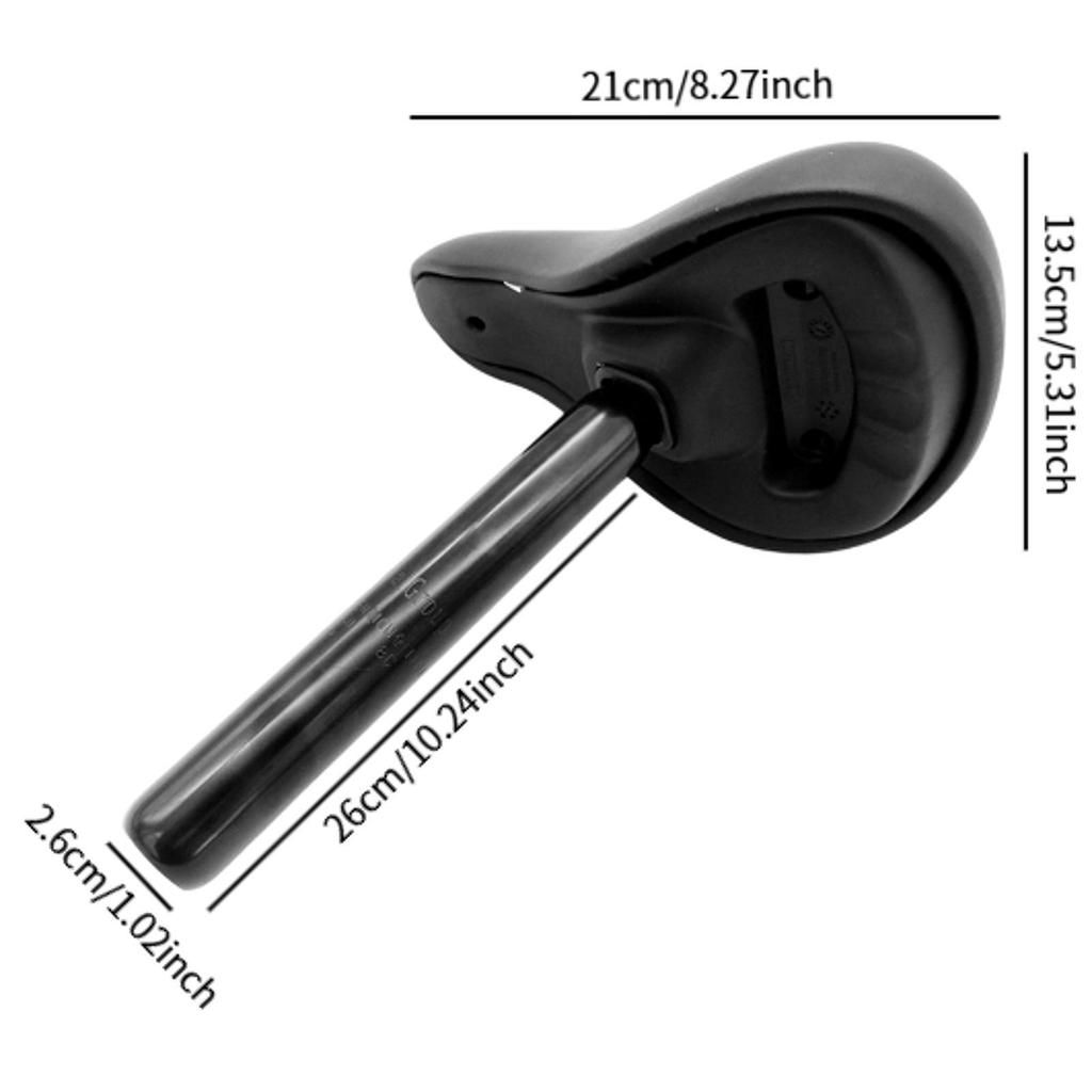 Kids Bike Seat Padding Cushion Riding Accessories with Seatpost for Boys and Girls Balance Bike Saddle Children Bicycle Saddle