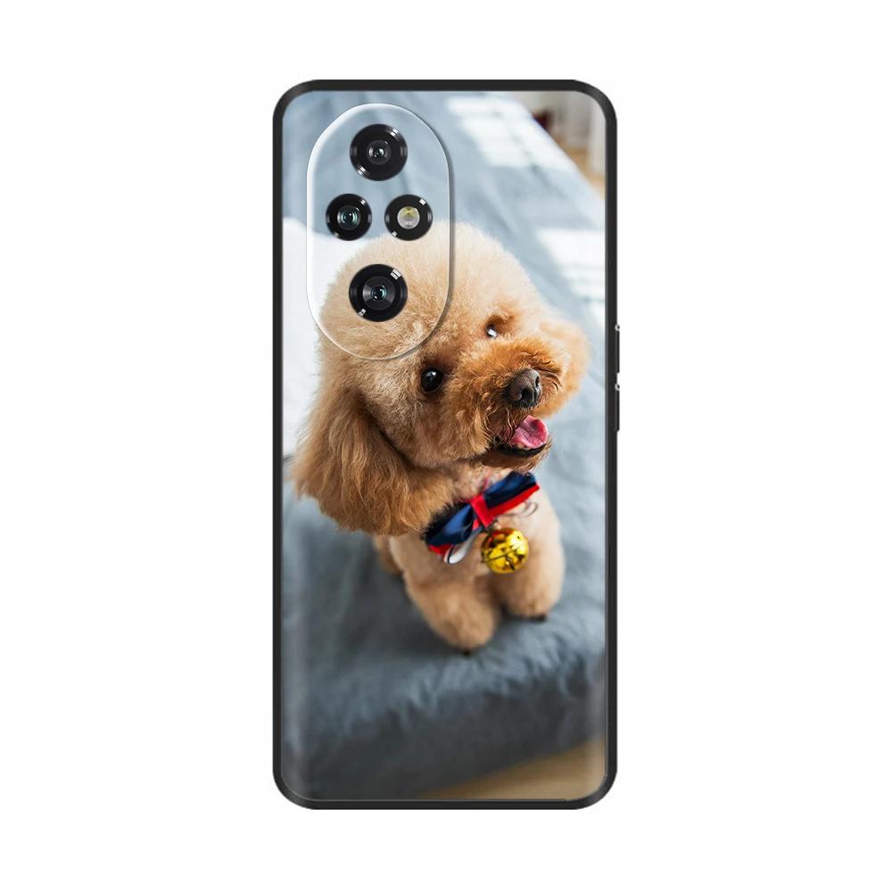 Für Honor 200 Pro Hülle Niedlich Weich Silikon TPU Coque Funda für Honor 200 Pro honor200 Handyhülle Schwarz Capas Für Honor 200 Lite