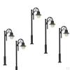 5x 1:87 HO Single Head Model Miniature Garden Street Lawn Railway Train Landscape 3V Lights LEDs
