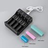 USB C Battery Charger For 18650 21700 Batteries Charging Box Compatibles Li Ion And Ni Rechargeable Cells