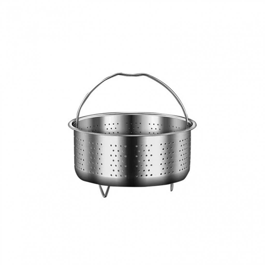 Inserție pentru aburire Oală pentru aburire Coș din oțel inoxidabil Aburitor pentru orez Oală sub presiune