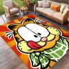 Garfield Print Rug, Washable Floor Carpet, For Entryway Dorm Laundry Room Office Study, Home Decor Birthday Christmas Gift