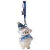 Creative Cartoon Wool Felt Sheep Bag Charm With Breathable Lightweight Animal Design For Girls