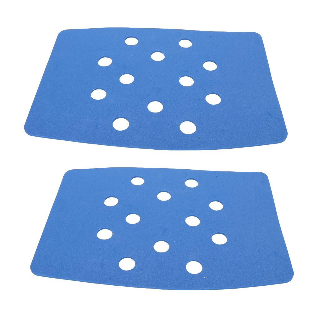 Shower Bench Cushion Cover Self Adhesive Non Slip Warm Shower Chair Pad Comfortable Support for Elderly Seniors Disabled People EVA Material 13.98 X 9