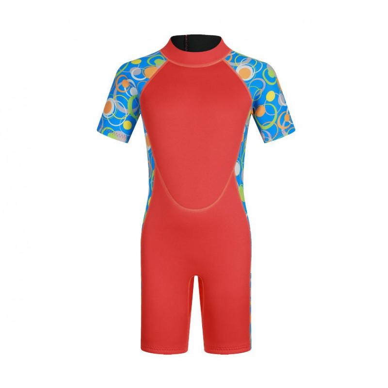 Kids 3mm Neoprene Wetsuit Long Sleeve Thermal Dive Suit Winter Swimming Diving Cold Water Protection