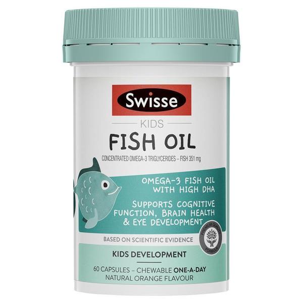 Swisse Kids Fish Oil 60 Capules
