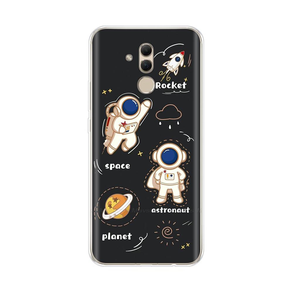 For Huawei Mate 20 Lite Case Shockproof Silicone Soft Phone Case Back Cover for Huawei Mate 20 Pro Cases Mate20 Covers Fundas