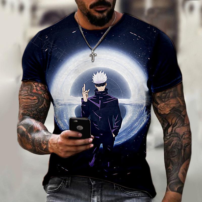 

Смешная мужская футболка с рисунком в виде 3D-принта, летняя повседневная футболка с коротким рукавом, модные футболки для активного отдыха, мужская одежда overzied XS