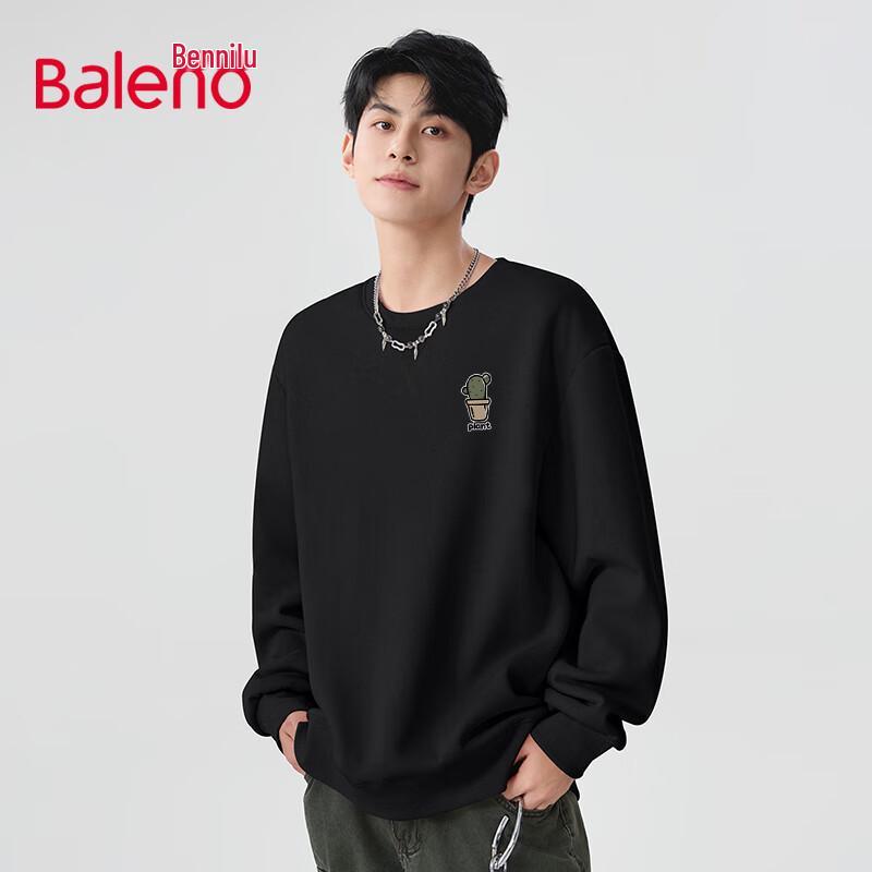 

Baleno Men s Cactus Print Round Neck Pullover Sweatshirt 5XL