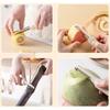 Multi Functional Fruit Knife, Portable Folding Peeler, Divine Tool with Dual Heads and Two In One Household Scraper