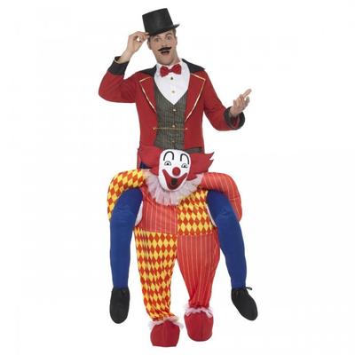 Smiffys Unisex Adult Clown Piggy Back Costume