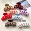 Silicone Pumpkin Hair Claw High Grade Temperament Hair Claw Updo Shark Clip Hair Accessories For Thick Hair Stylish Women Hair Decor
