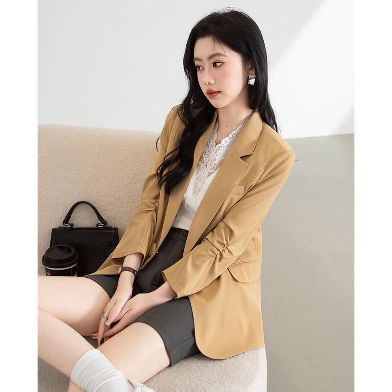 

TERRE BLEUE Женская элегантная повседневная куртка XL