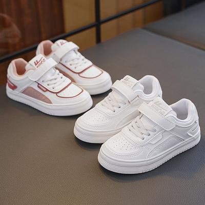 Klassenkameraden Mädchenschuhe Kinder Kleine weiße Schuhe Board Schuhe Frühling und Herbst Neue Jungen Sneakers Vielseitige weiße Schuhe