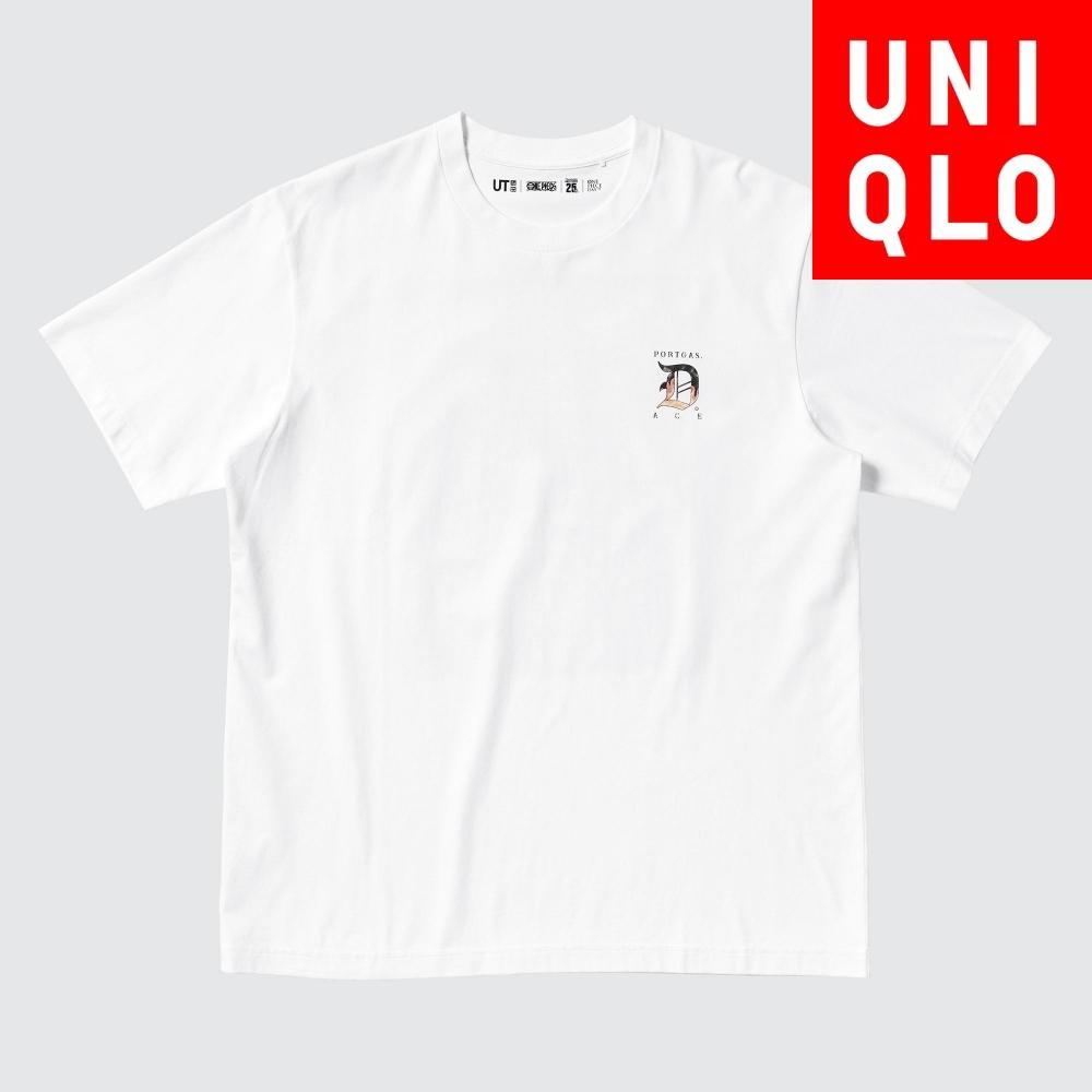 

Футболка Uniqlo One Piece 25Th UT Graphic с коротким рукавом D 00 WHITE/Men S