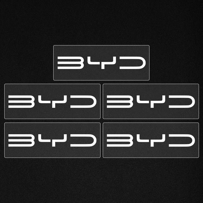 

2/5/10Pcs Car Interior Random Stickers Car Steering Wheel Emblem Styling For BYD F3 E6 Yuan Plus Atto F0 G3 I3 Ea1 Song Max Tang