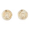 Hollow Out Irregular Irregular circle Circular Earrings Geometric Design Lightweight Iron Material For Women Gold Silver Colors