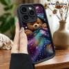 Phone Case: 2D Flat Design Suitable for iPhone 18 17 16 15 14 13 Pro Tiered Protective Case, Brown Little Bear, Christmas and Halloween Gift