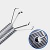 Grabberable Pick Up Drain Hair Cleaner Tool 4 Claw Design Drain Cleaner Stick  Sink Drain