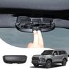 Car Glasses Case for 2024 2025 2026 Lexus GX550 550h Car Glasses Frame Storage Box Sunglasses Accessories Interior Modification (Black)