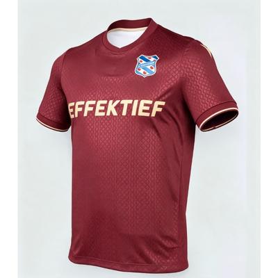 Maillot de Football Heerenveen Saison 2026-2027 Impression Manches Courtes Chemise de Football Séchage Rapide Unisexe Hommes Top Sportif pour Fan