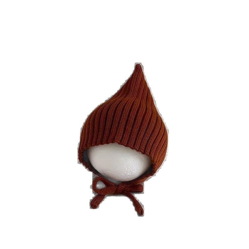 Baby-Elfen-Ohrenschützer-Strickmütze im koreanischen Stil - Niedlich und warm für Herbst & Winter