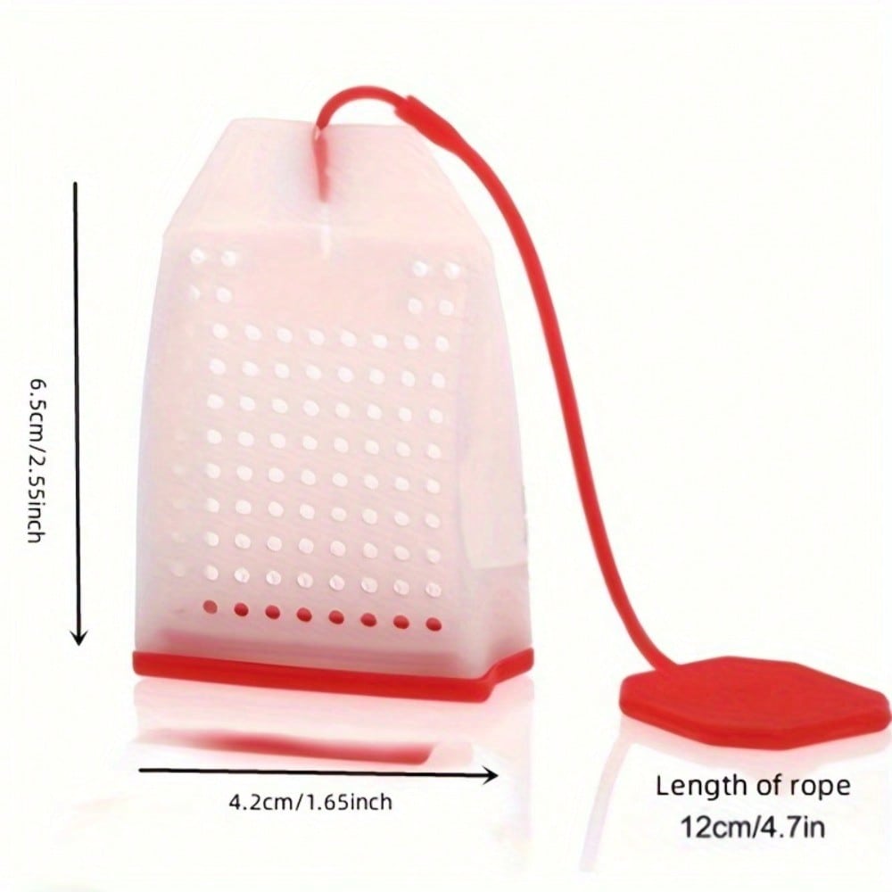 1pcs Silicone Tea Infusers - Infuse Your Favorite Herbs and Spices for The Perfect Cup of Tea - Easy To Use and Clean - Available In Any Color