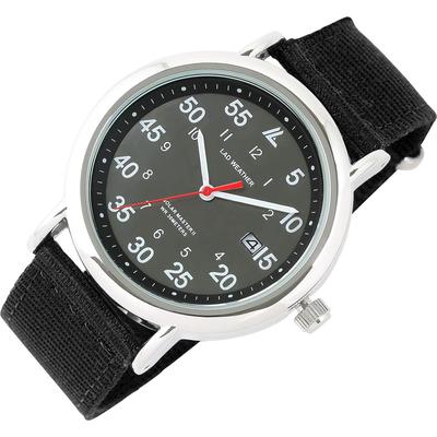 Radweather Men's Solar-Powered Military Watch (01. Black X Black)