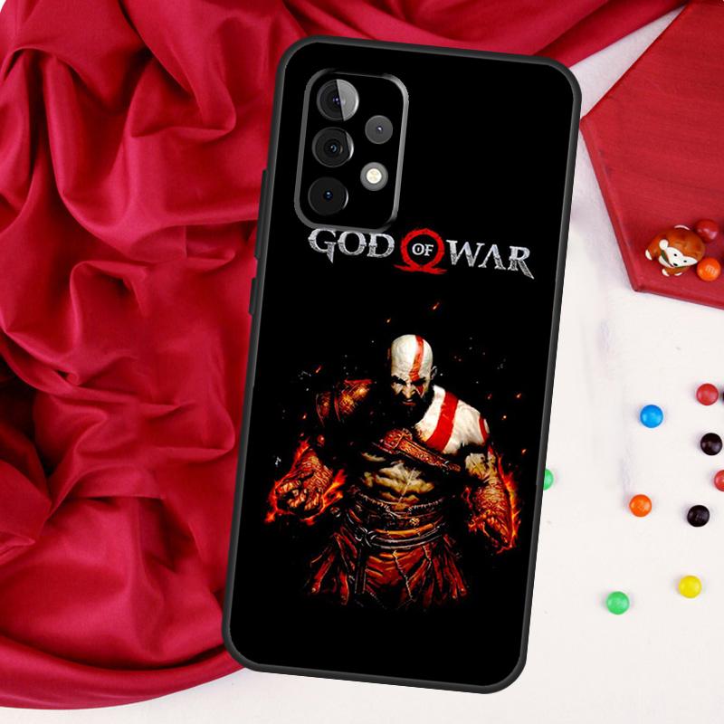 God of War Game Case For Samsung Galaxy A54 A34 A14 A53 A52 A51 A71 A13 A23 A33 A73 A12 A22 A32 Cover Funda