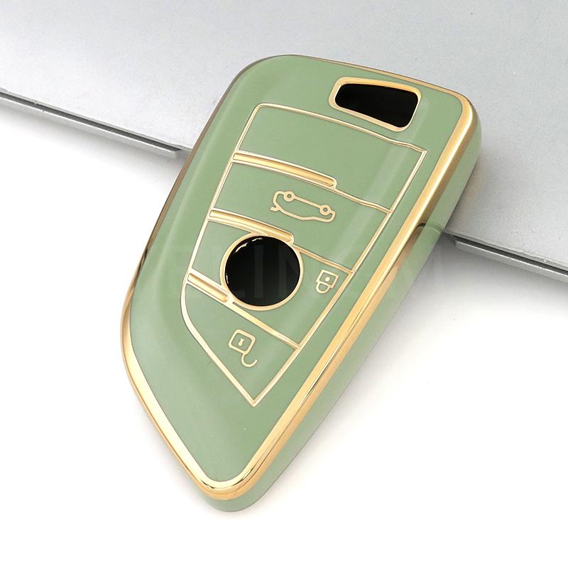 3/4 Buttons New Tpu Car Key Cover Case For Bmw X1 X3 X4 X5 X6 F15 F16 F48 G30 G38 525 540 740 1 2 5 7 Series Key Protector