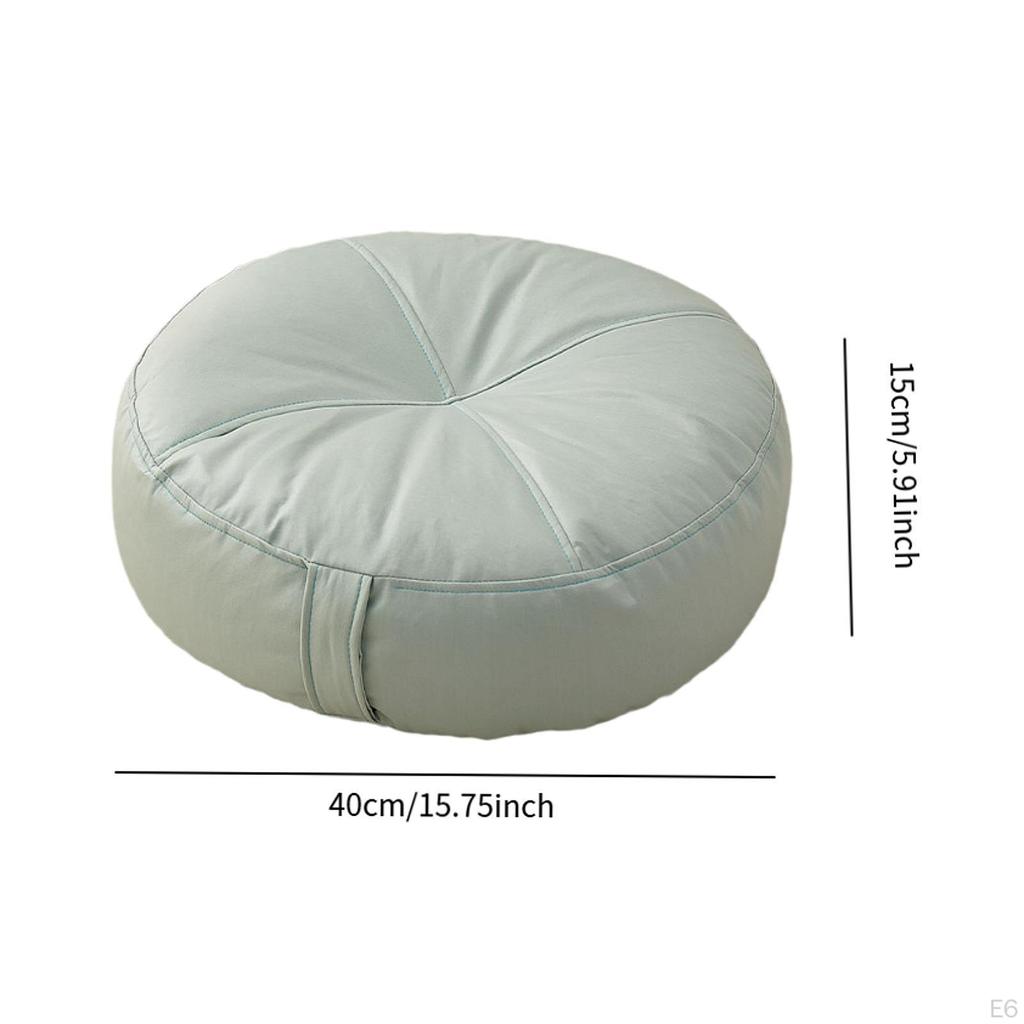 Pernă circulară de podea pentru așezarea acasă și relaxare