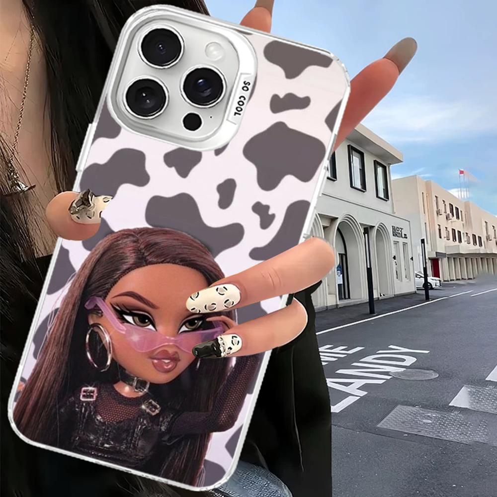 Lovely Doll Bratz Phone Case For IPhone 16 15 14 13 12 11 Pro Max X XR XSMAX 8 7 Plus Matte Shockproof Back Cover