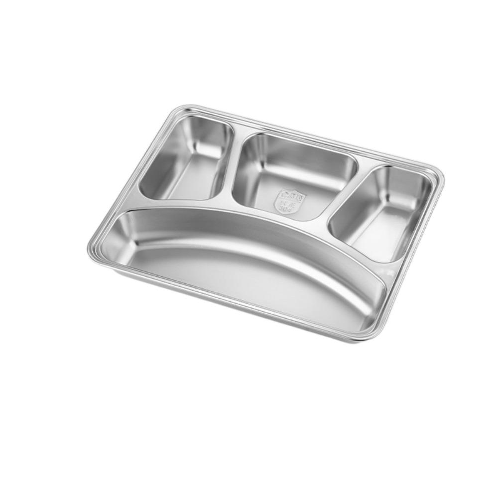 Zesílený talíř na rychlé občerstvení Stohovatelný obědový box Podnos Obdélníkový snídaňový talíř Restaurace