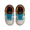 Nike SB Dunk Low TD Phantom Black Chlorine Blue Toddler HF7840-001
