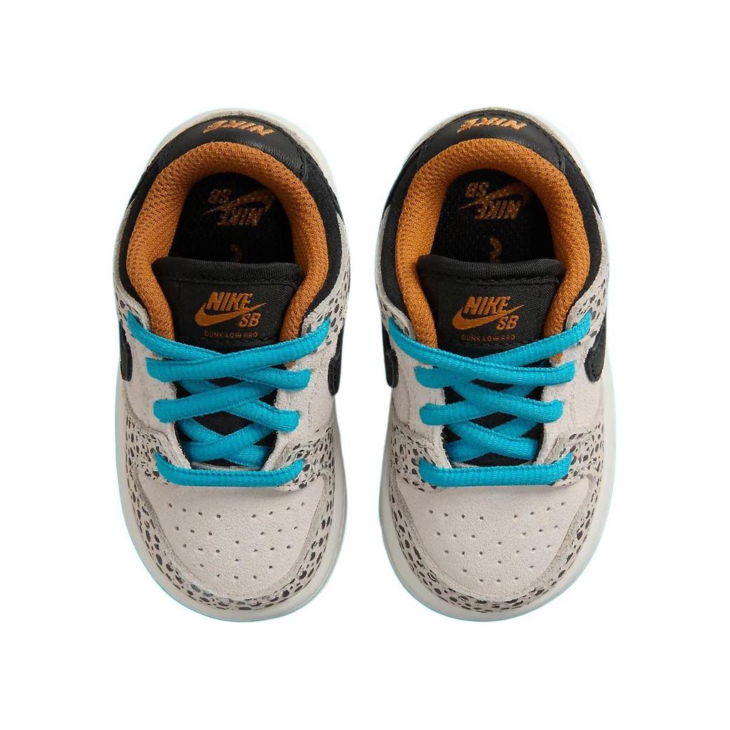 Nike SB Dunk Low TD Phantom Black Chlorine Blue Toddler HF7840-001