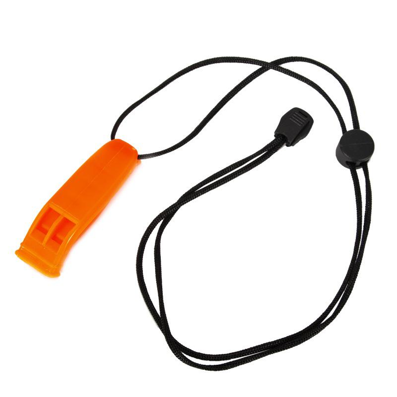 Seedless Plastic Multi-Purpose Distress Whistle for Outdoor Fishing Whistle