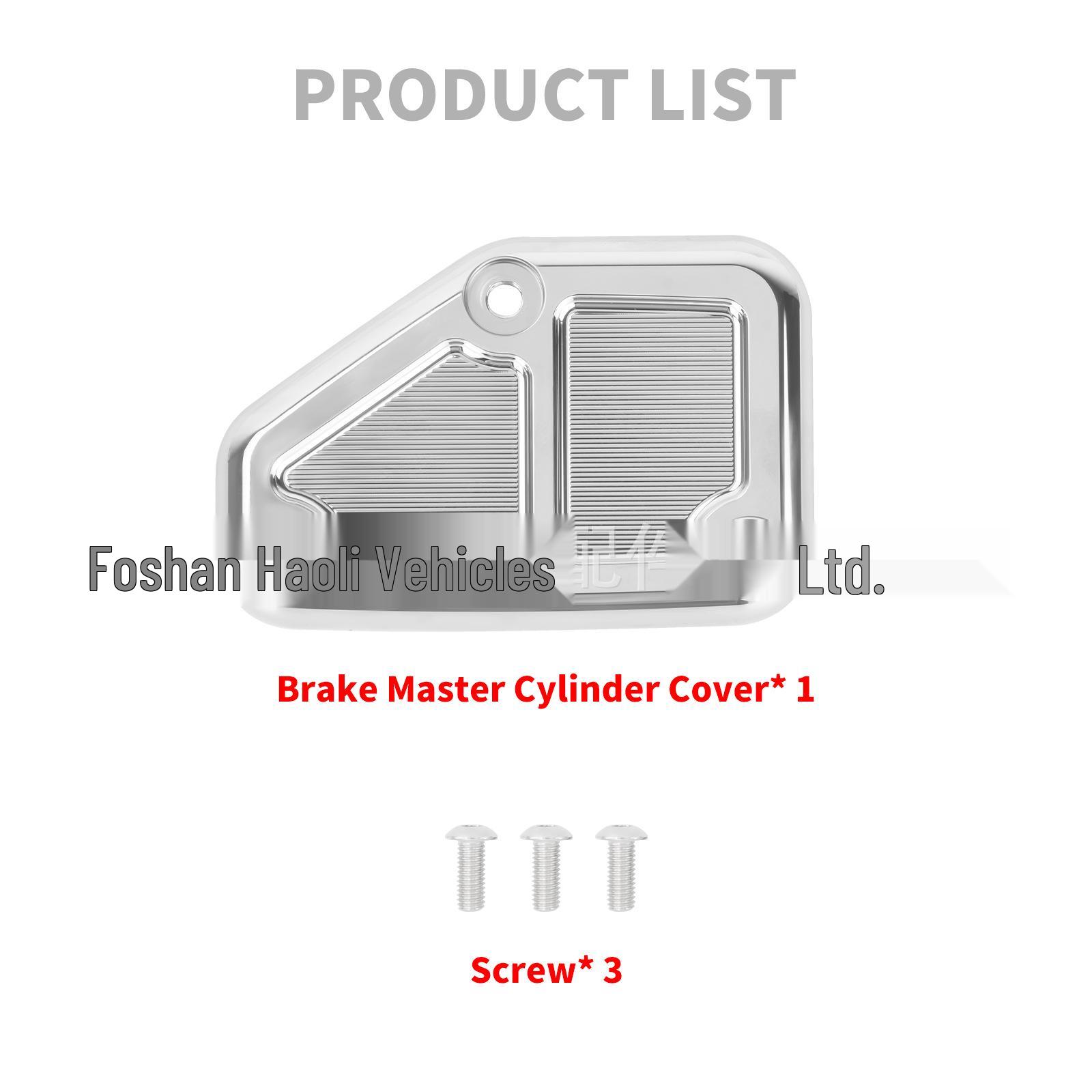 

Harley Glide Brake Pump Cover for Post- 23 FLHX Road Glide