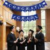 Creative Graduation Banner Garland Reusable Graduation Party Hanging Decorations  Wall Decor