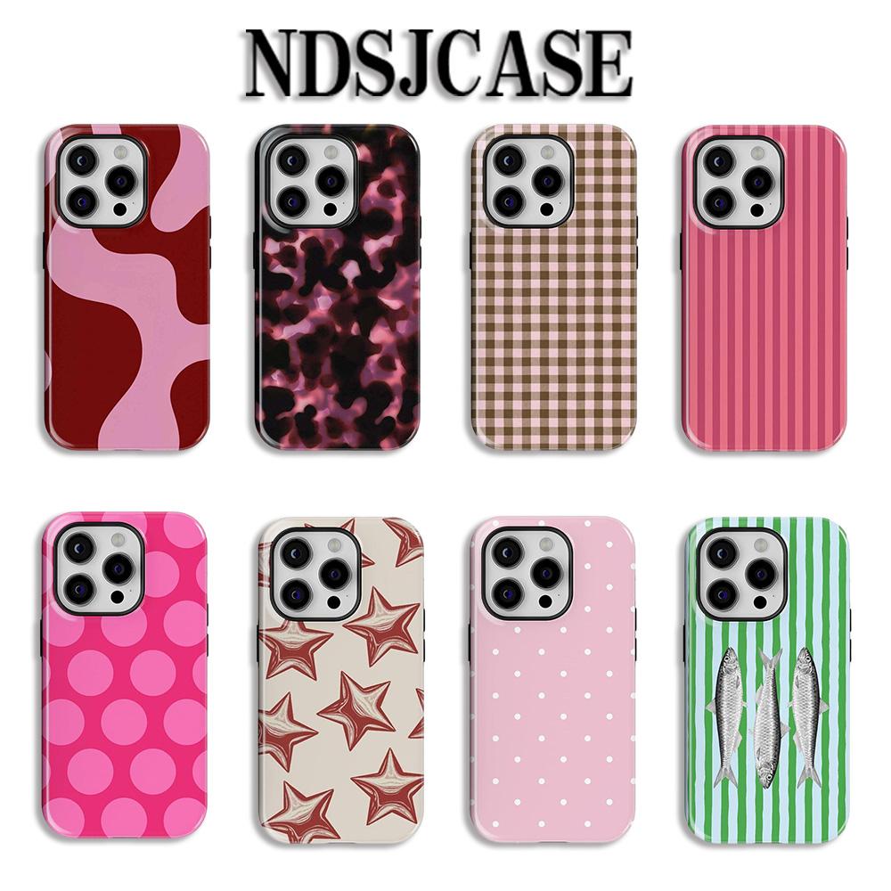 Handyhülle für Luxus Clmj Rosa Moka Pop-Ikone iPhone 17 16 15 14 13 12 11 X XS XR Air Pro Max Plus Doppelschichtige Rückabdeckung