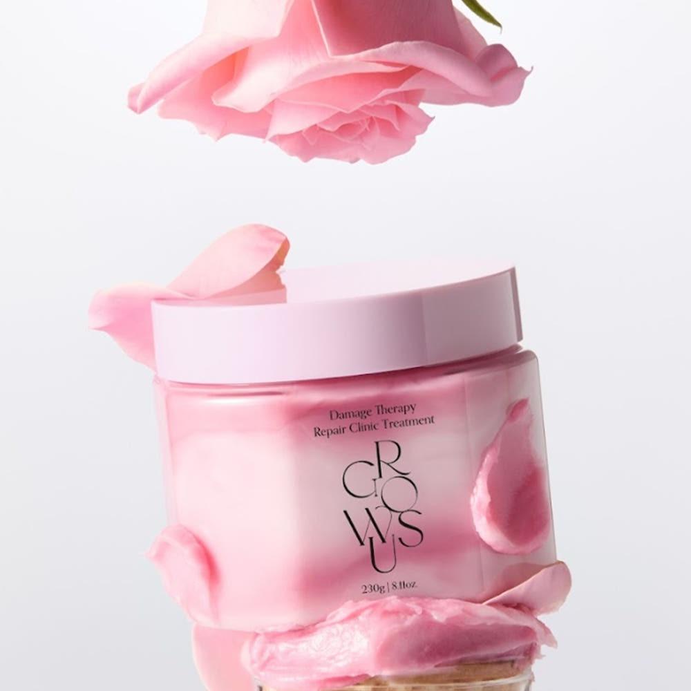 GROWUS Damage Therapy Repair Clinic Hair Pack Nourishing Softening 230g Deep Conditioning Hair Mask
