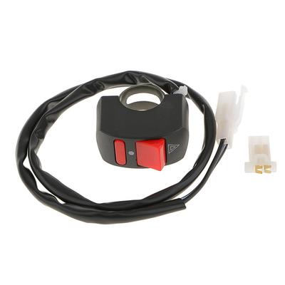 [Generisches Produkt] Motorrad Lenker Warnlicht Lampe Doppelte Steuerung Schalter Knopf