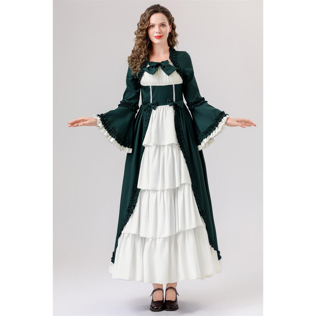 Multi Colors Matching Medieval Retro Gothic Court Lolita Luxury Design Sweet Dress Lolita Dress