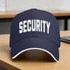Sommer Security Logo Baseballkappe Outdoor Sport Figurbetont Retro Custom DIY Sonne Hip Hop Hüte FeUnisex Unisex Verstellbar Baseballkappen