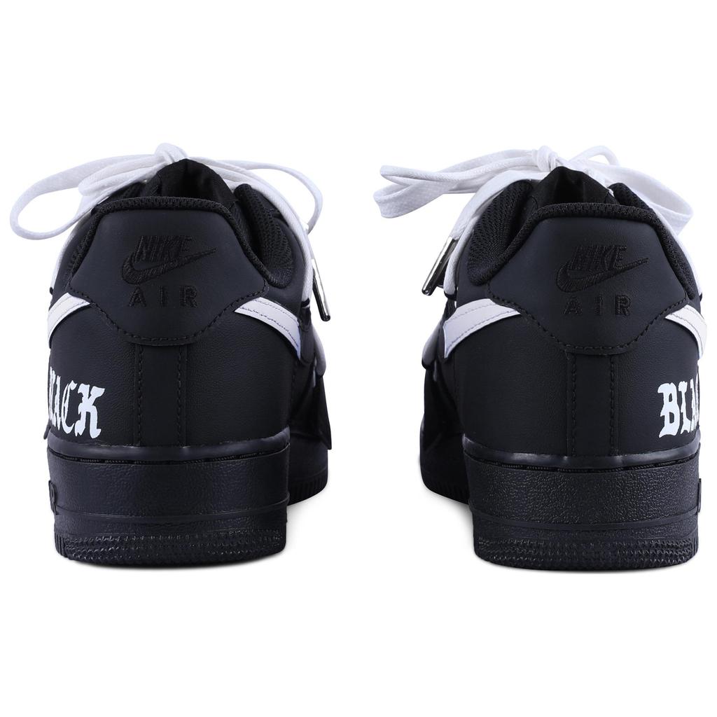 Nike Air Force 1 Abrasion Resistant Balance Abrasion Resistant Balance Low top Skateboard Shoes Unisex Black White CW2288-001(Team55-S-BOX)